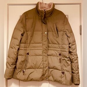 Ralph Lauren Olive Green Down Jacket